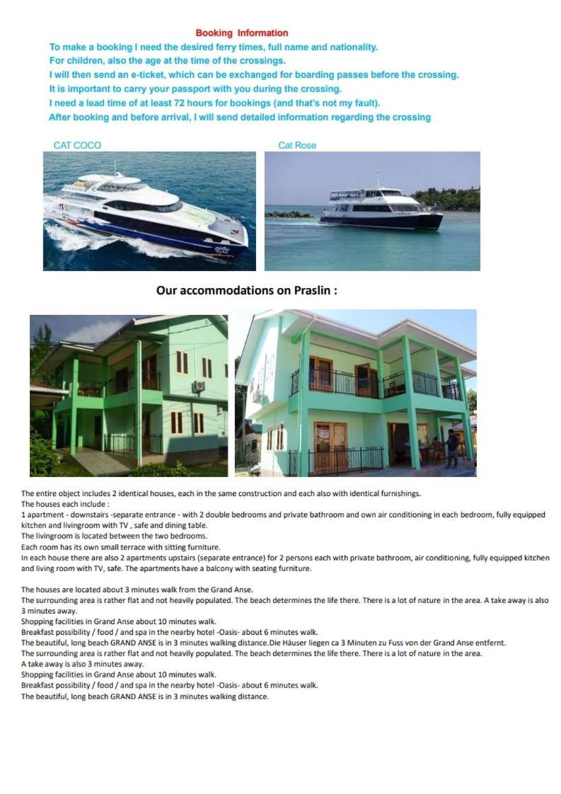 La Batie Selfcatering Apartment Beau Vallon  Exterior foto